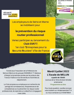 Inauguration du Club ESR77