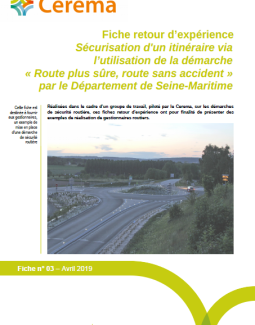 Sécurité d'un itinéraire via l'utilisation de la démarche SURE - Seine-Maritime