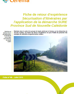 Sécurisation d'un itinéraire via l'utilisation de la démarche SURE - Nouvelle Calédonie