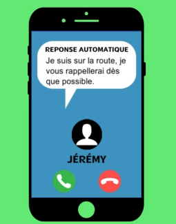 Tu conduis ? Je raccroche !